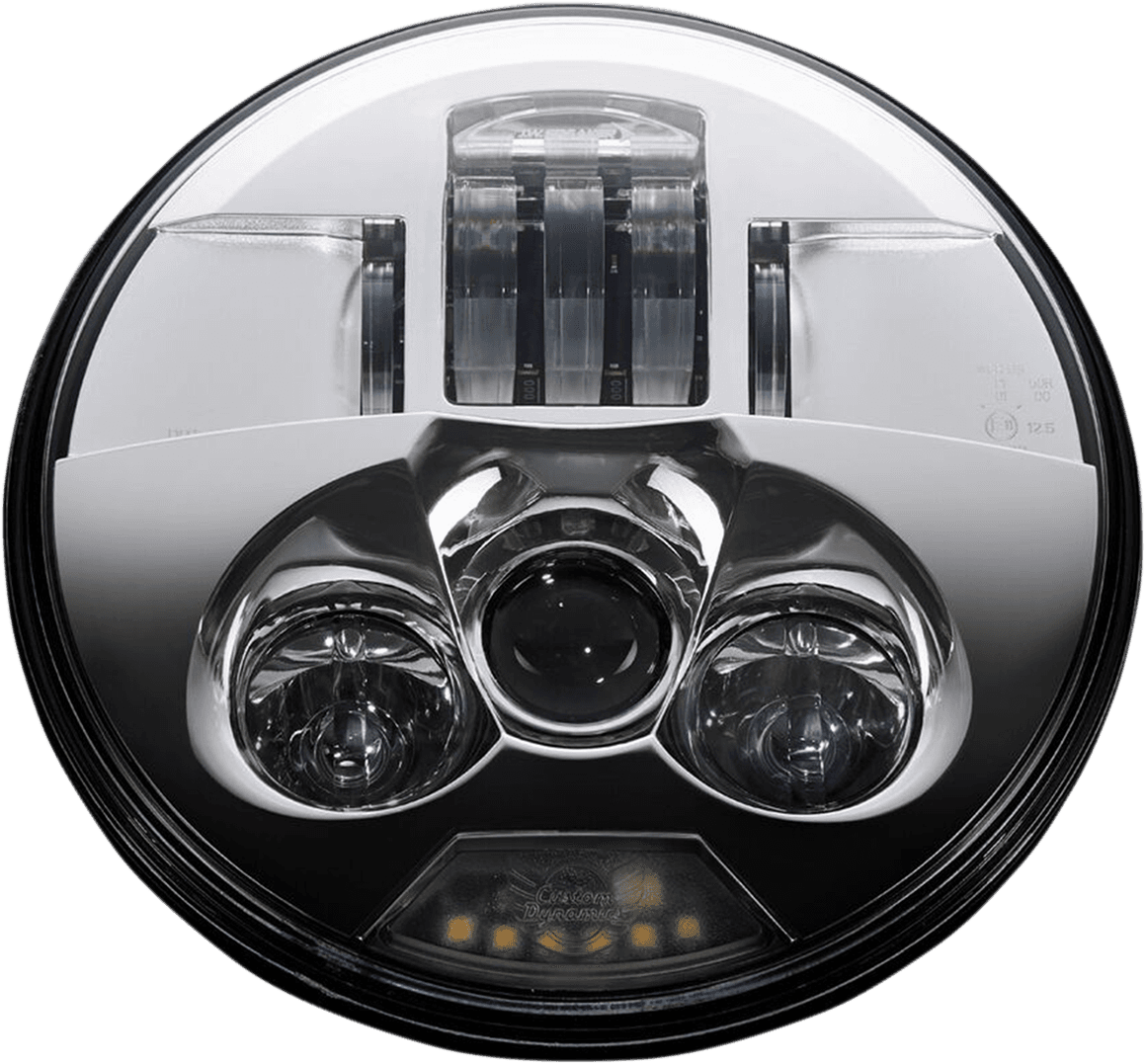 CUSTOM DYNAMICS 2001-1748 Headlamp - ProBEAM® - 7" - LED - Chrome