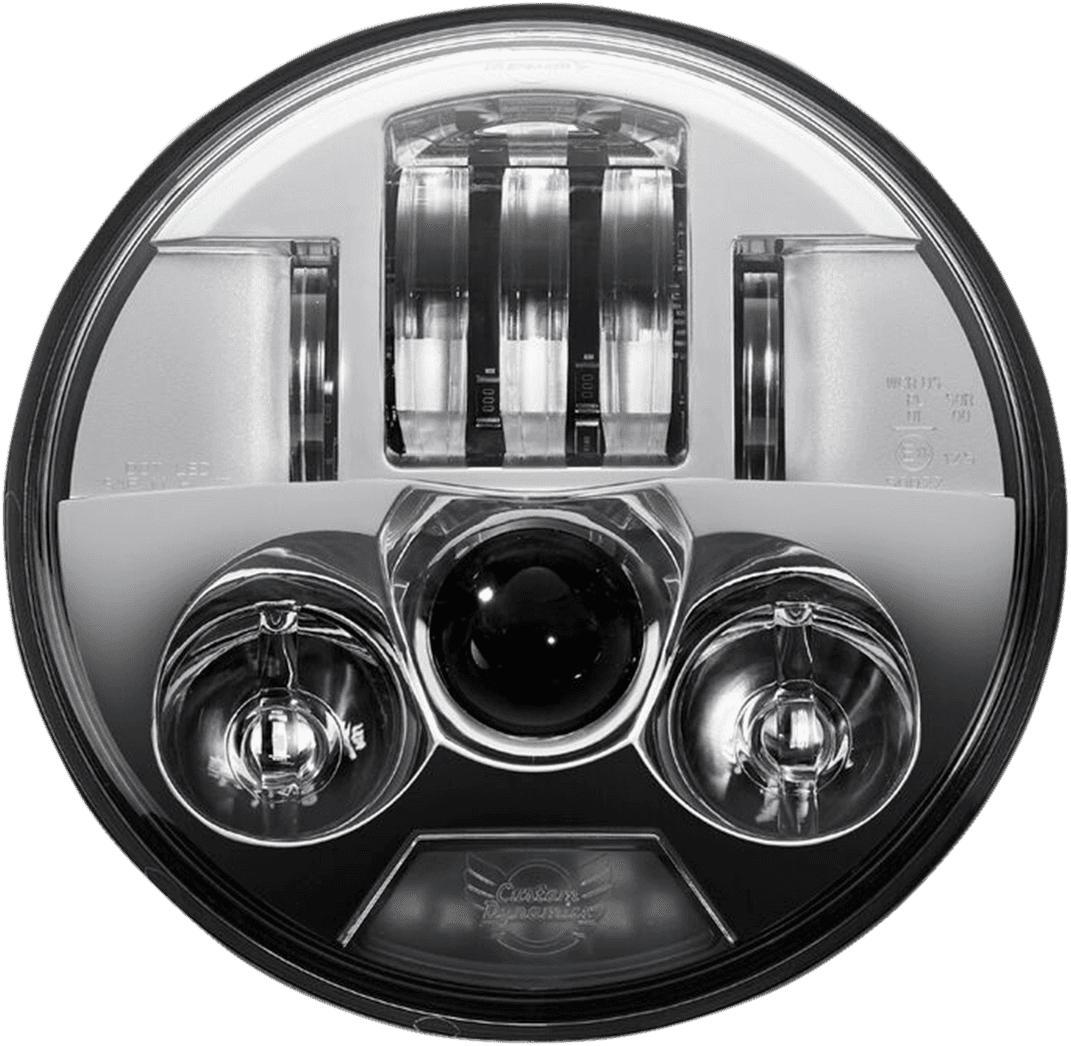 CUSTOM DYNAMICS 2001-1750 ProBEAM LED Headlamp 5-3/4" - Chrome