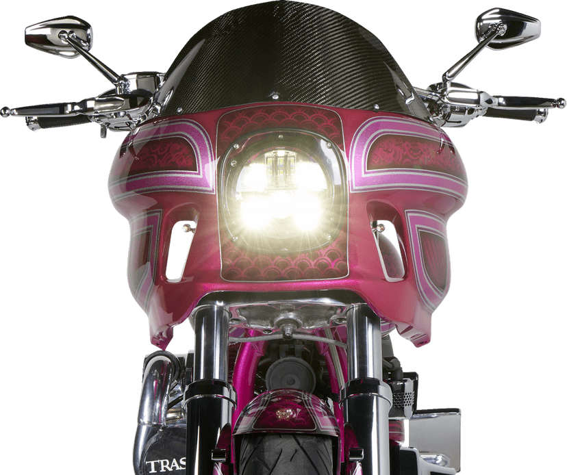 CUSTOM DYNAMICS 2001-1750 ProBEAM LED Headlamp 5-3/4" - Chrome — image 2 of 4