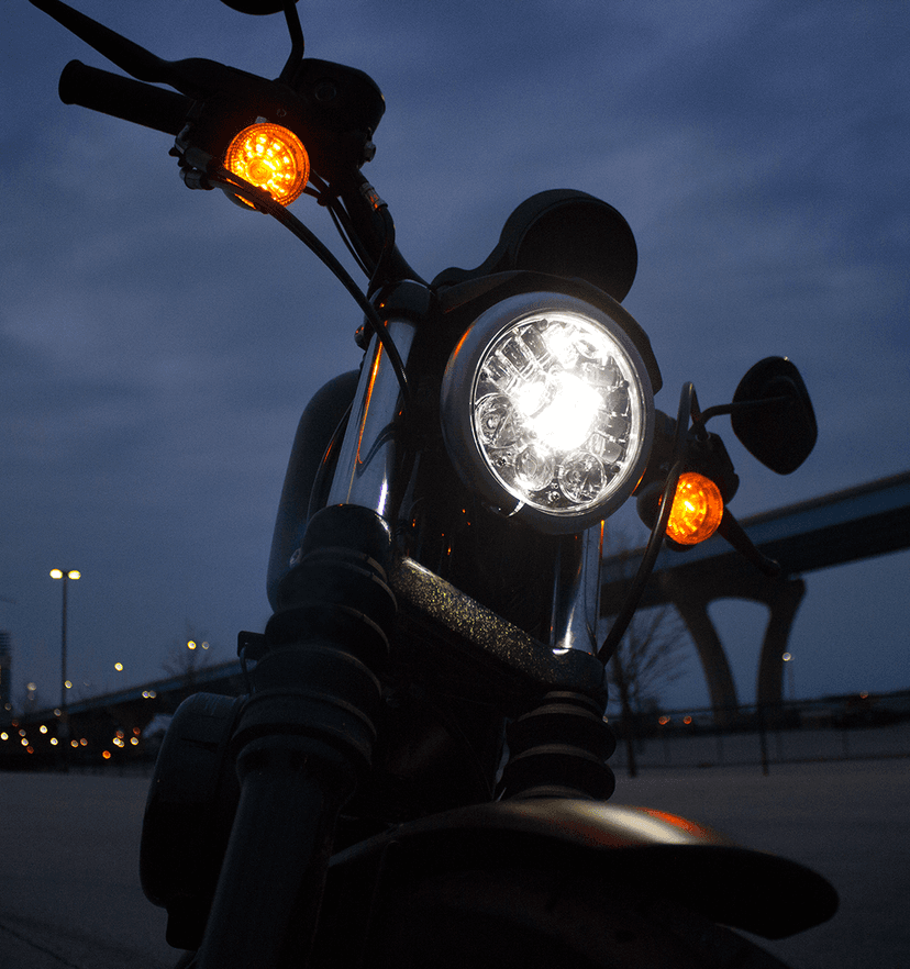 J.W. SPEAKER 2001-1779 Adaptive 2 LED Headlight - 5-3/4" - Black — image 5 of 7