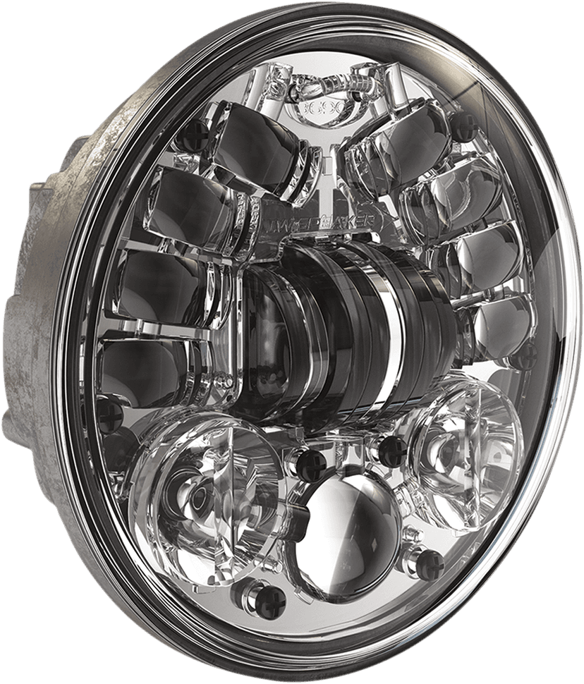 J.W. SPEAKER 2001-1780 Adaptive 2 LED Headlight - 5-3/4" - Chrome — image 1 of 4