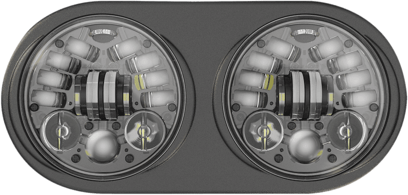 J.W. SPEAKER 2001-1783 Headlights - Adaptive 2 - LED - Black - '99-'13 FLTR — image 2 of 7