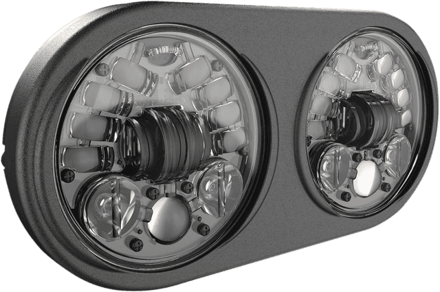 J.W. SPEAKER 2001-1783 Headlights - Adaptive 2 - LED - Black - '99-'13 FLTR — image 1 of 7