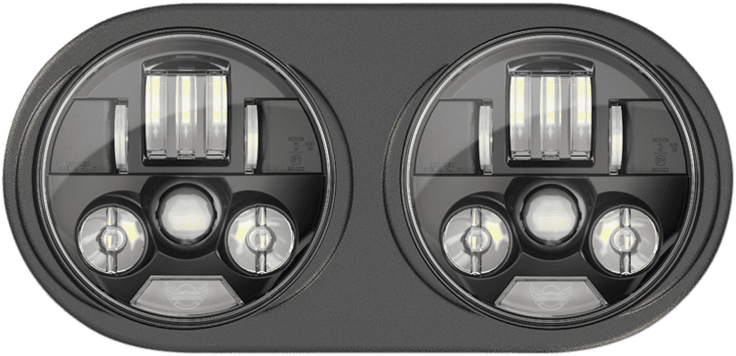 CUSTOM DYNAMICS 2001-1834 ProBeam® LED Headlight - FLTR - Black
