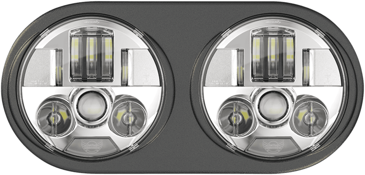 CUSTOM DYNAMICS 2001-1835 ProBeam® LED Headlight - FLTR - Chrome