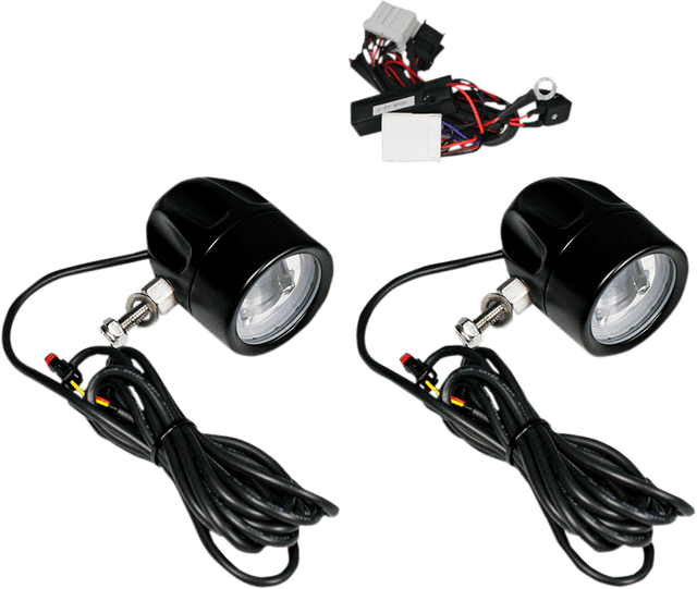 CUSTOM DYNAMICS 2001-2197 Fog Light - Black - Clear Lens — image 1 of 2