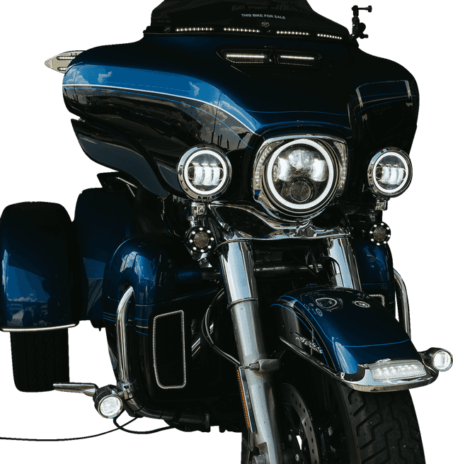 CUSTOM DYNAMICS 2001-2204 Fog Light - Chrome - Clear Lens — image 2 of 2