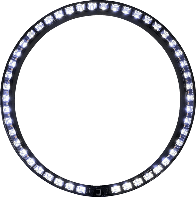 CUSTOM DYNAMICS 2001-2309 Trim Ring - Sequential Turn Signal - Black — image 3 of 4
