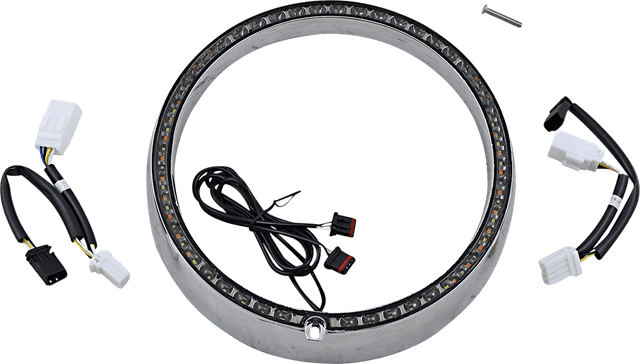 CUSTOM DYNAMICS 2001-2312 Standard Trim Ring - Chrome — image 1 of 3