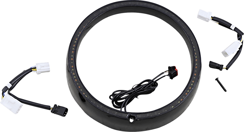 CUSTOM DYNAMICS 2001-2313 Sequential Trim Ring - Black — image 4 of 4