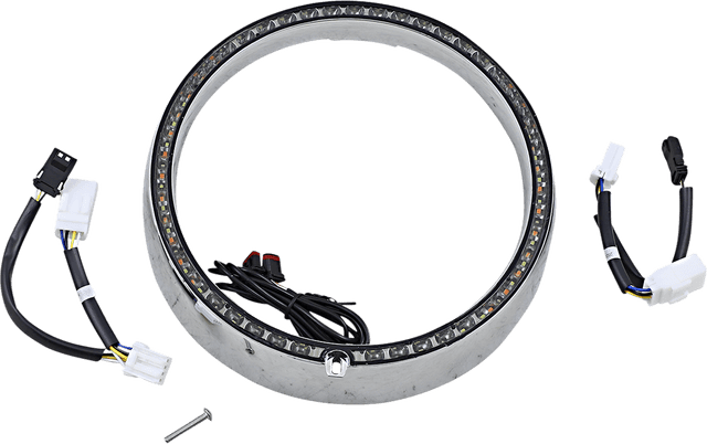 CUSTOM DYNAMICS 2001-2314 Sequential Trim Ring - Chrome — image 1 of 3