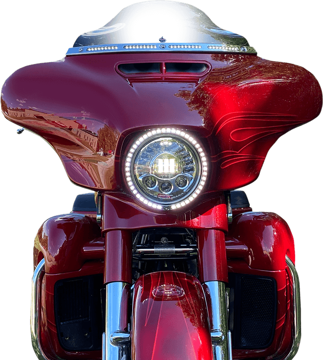 CUSTOM DYNAMICS 2001-2314 Sequential Trim Ring - Chrome — image 3 of 3