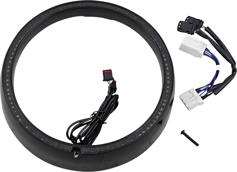 CUSTOM DYNAMICS 2001-2317 Sequential Trim Ring - Black — image 4 of 4