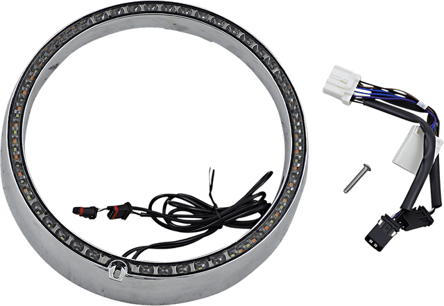 CUSTOM DYNAMICS 2001-2318 Sequential Trim Ring - Chrome — image 1 of 3