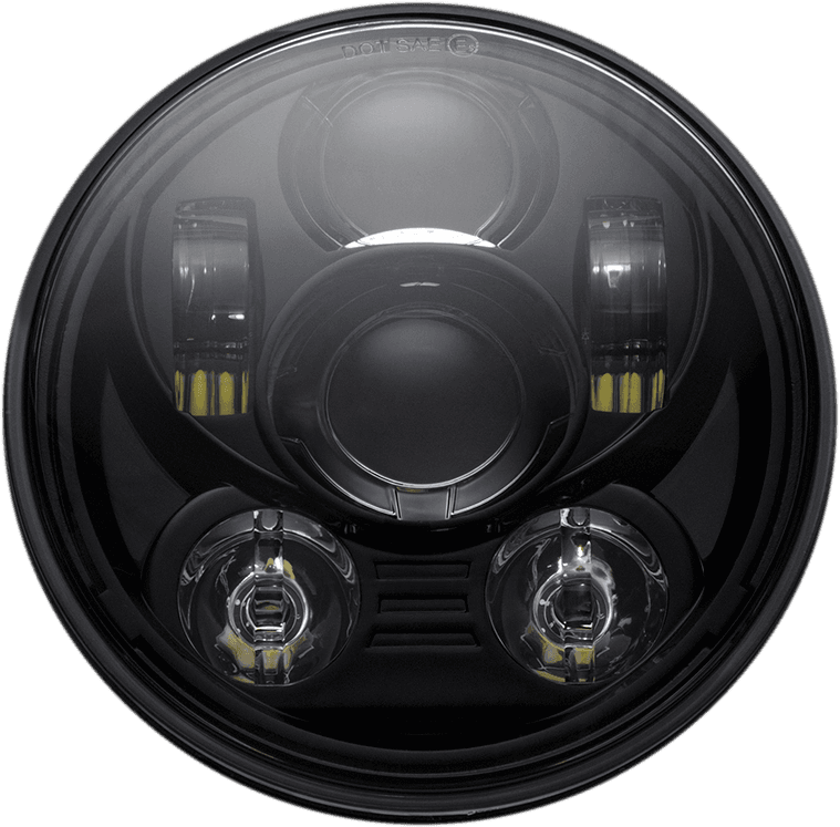CUSTOM DYNAMICS 2001-2378 Headlamp - 5-3/4" - LED - Black