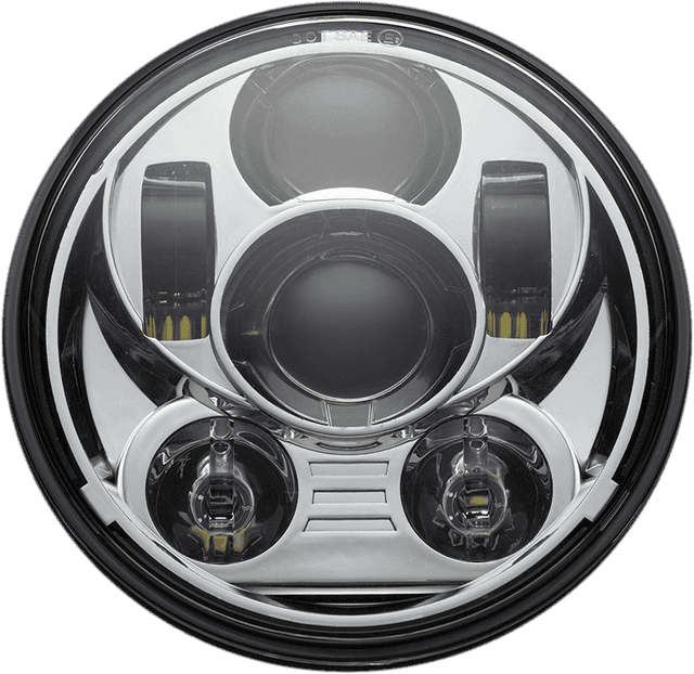 CUSTOM DYNAMICS 2001-2379 Headlamp - 5-3/4" - LED - Chrome