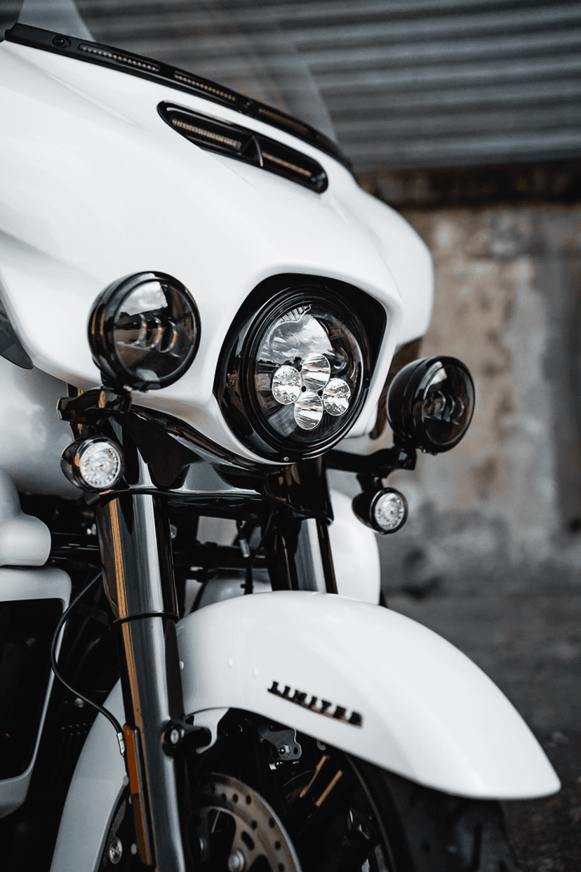 CUSTOM DYNAMICS 2001-2380 Passing Lamp with Halo - 4-1/2" - Black — image 7 of 7