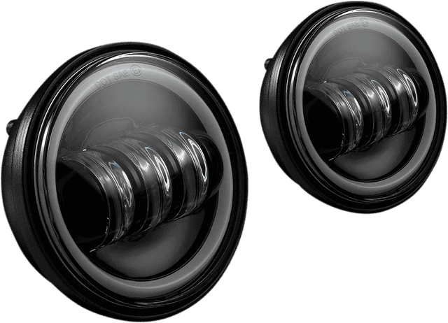 CUSTOM DYNAMICS 2001-2419 Passing Lamps - 4-1/2" - Black — image 1 of 4