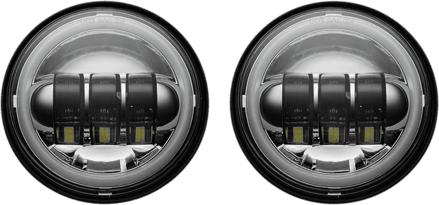 CUSTOM DYNAMICS 2001-2420 Passing Lamps - 4-1/2" - Chrome — image 1 of 3