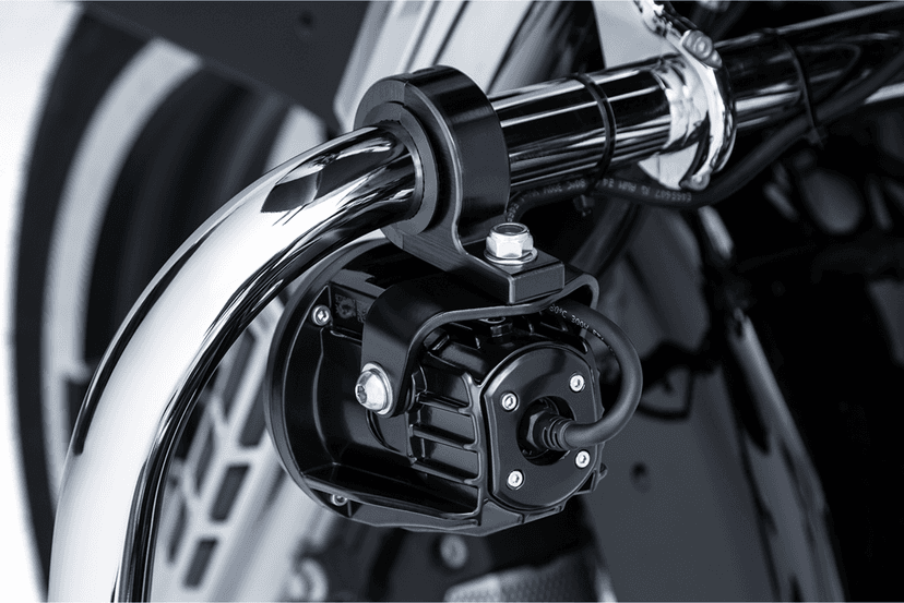 CIRO 2001-2487 Spotlight w/ Engine Guard Mount - Black — image 3 of 7