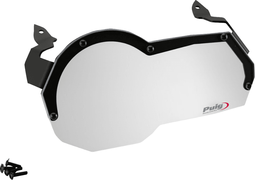PUIG HI-TECH PARTS 2001-2581 Protective Headlight Cover - Clear - '13-'24 R1200GS/R1250GS