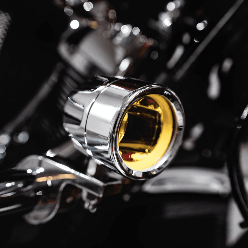 CUSTOM DYNAMICS 2001-2583 Fog Light - Chrome - Yellow Lens — image 4 of 6