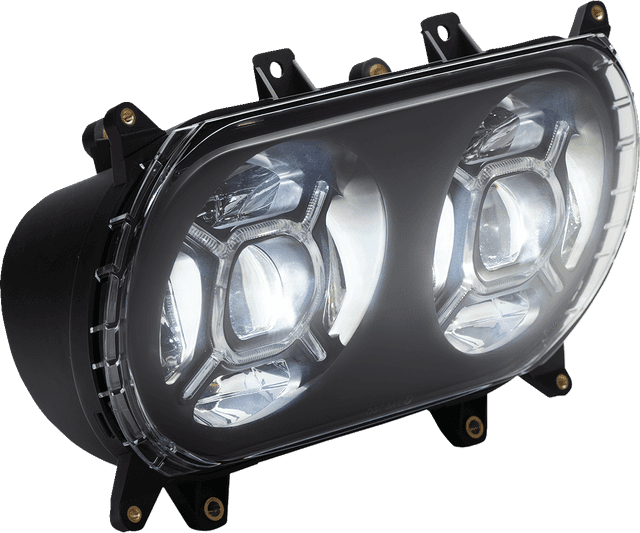 CUSTOM DYNAMICS 2001-2603 LED Headlight - Black - FLTR — image 2 of 6