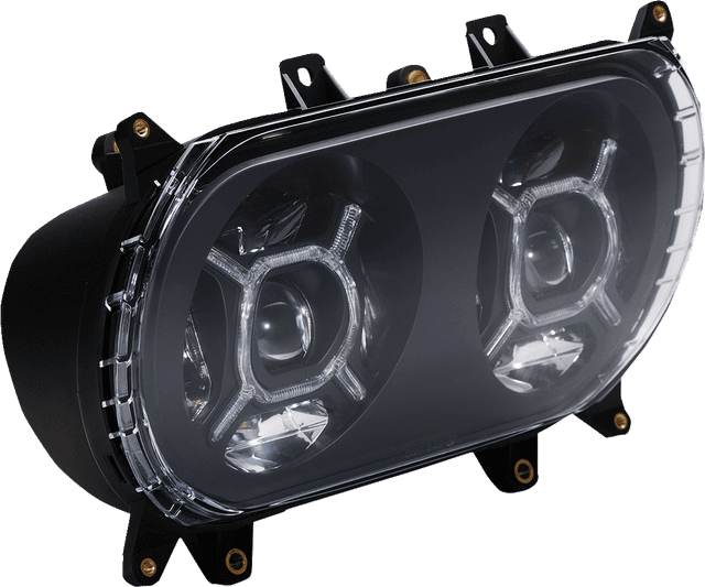 CUSTOM DYNAMICS 2001-2603 LED Headlight - Black - FLTR — image 6 of 6
