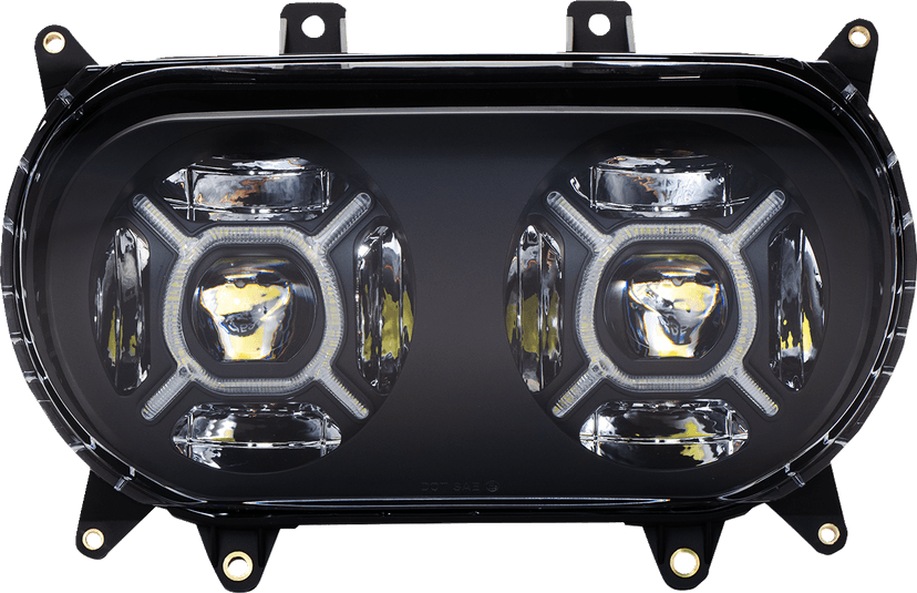 CUSTOM DYNAMICS 2001-2605 ProGLOW™ Headlight - Black - Road Glide — image 4 of 5