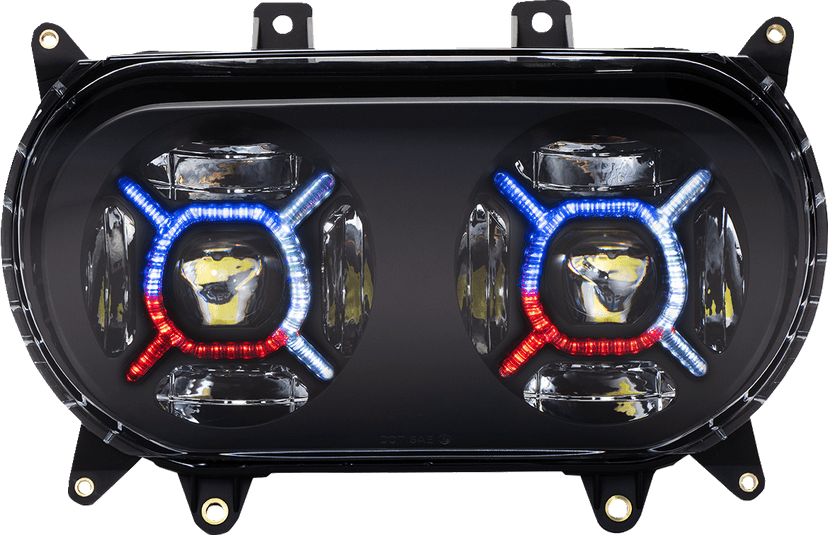 CUSTOM DYNAMICS 2001-2605 ProGLOW™ Headlight - Black - Road Glide — image 1 of 5