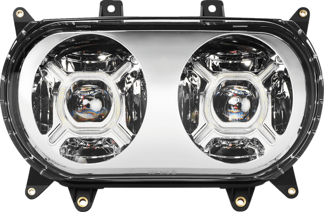 CUSTOM DYNAMICS 2001-2606 ProGLOW™ Headlight - Chrome - Road Glide — image 1 of 2