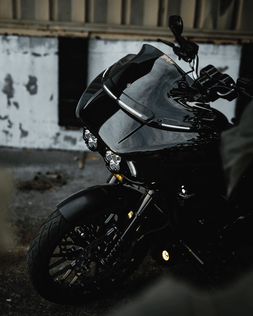 CUSTOM DYNAMICS 2001-2790 Shark Demon® 2 Headlight - Road Glide — image 11 of 18
