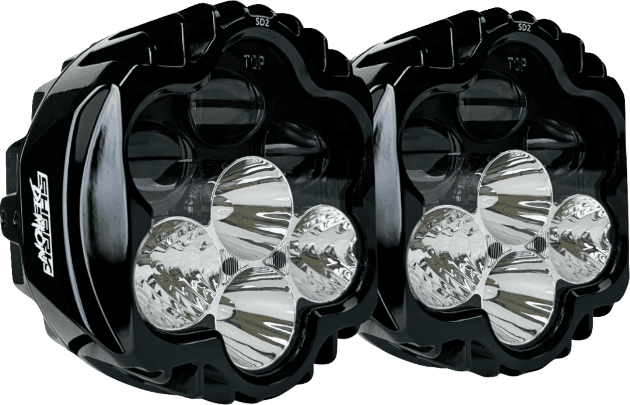 CUSTOM DYNAMICS 2001-2790 Shark Demon® 2 Headlight - Road Glide