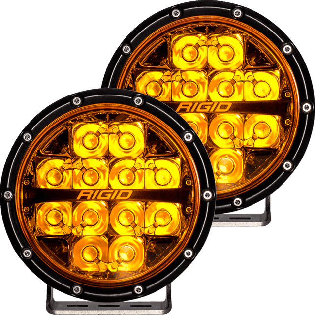 RIGID INDUSTRIES 2001-2796 Spotlight - 360 Series - 6" - Amber Lens — image 1 of 2