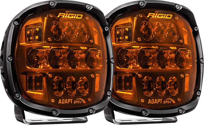 RIGID INDUSTRIES 2001-2802 Adapt XP LED Light - Amber Lens - Pair — image 2 of 2