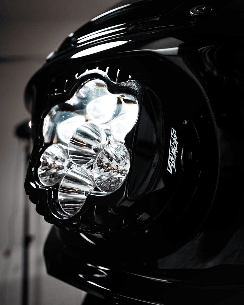 CUSTOM DYNAMICS 2001-2833 Shark Demon® 2 Headlight - Low Rider ST — image 7 of 10