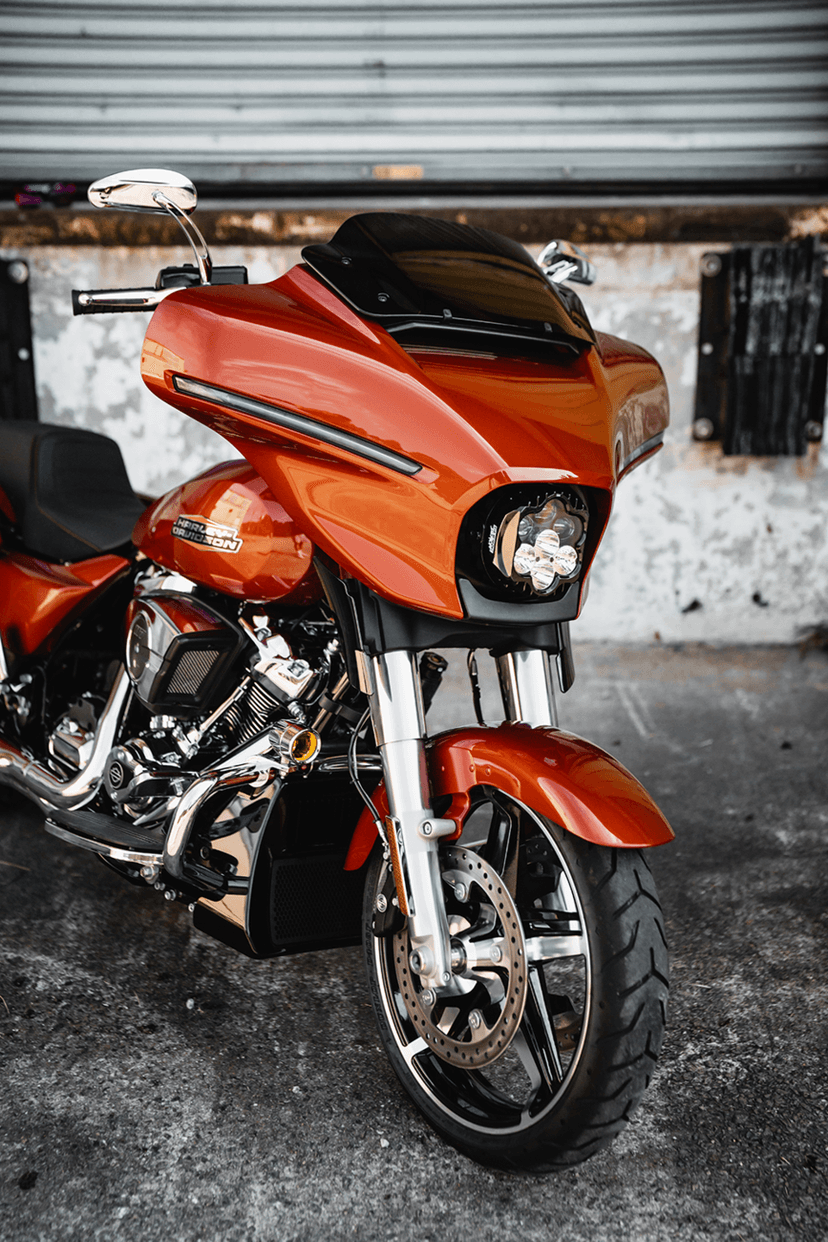 CUSTOM DYNAMICS 2001-2844 LED Headlight - Shark Demon® - FLHX/FLHL — image 8 of 10