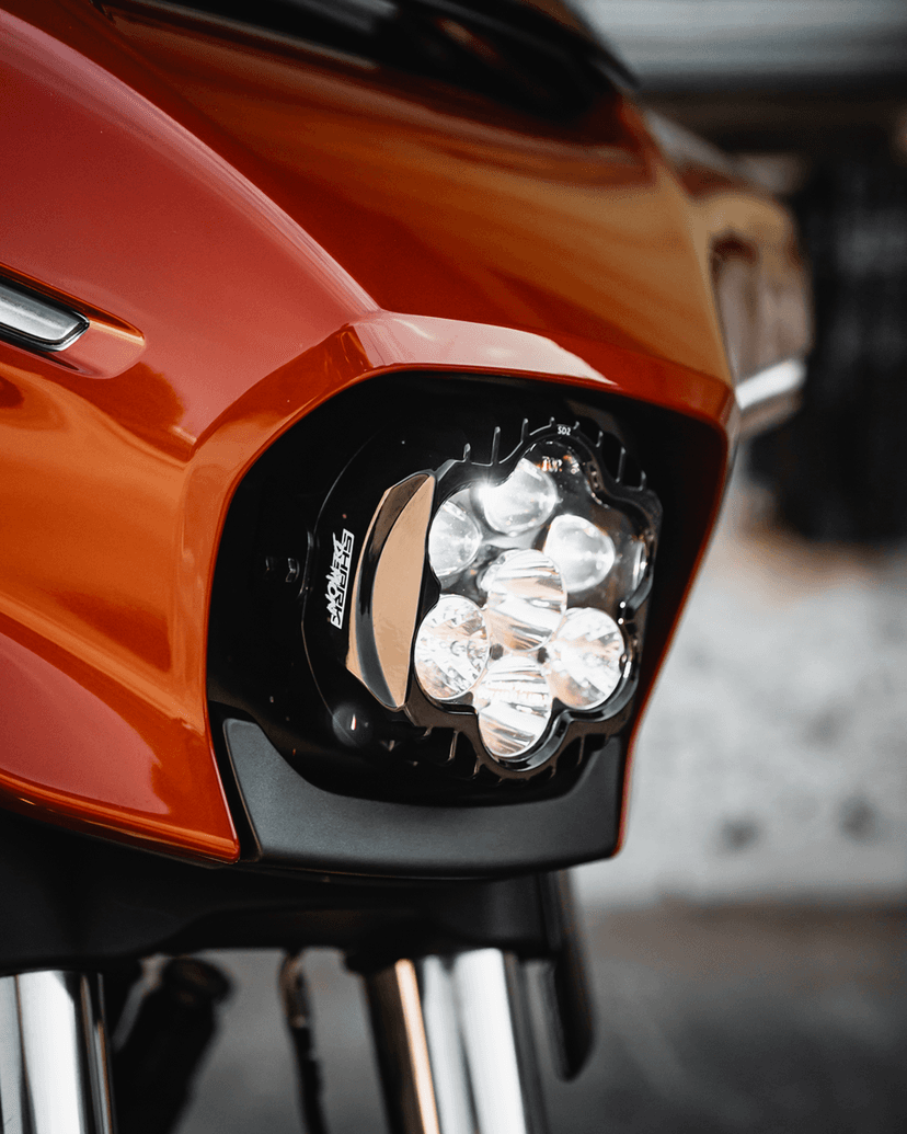 CUSTOM DYNAMICS 2001-2844 LED Headlight - Shark Demon® - FLHX/FLHL — image 9 of 10