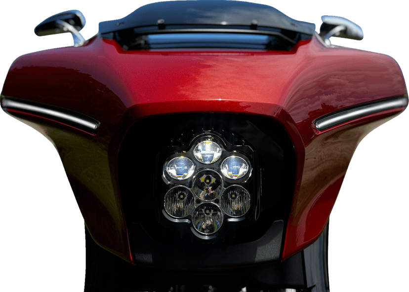 CUSTOM DYNAMICS 2001-2844 LED Headlight - Shark Demon® - FLHX/FLHL — image 3 of 10