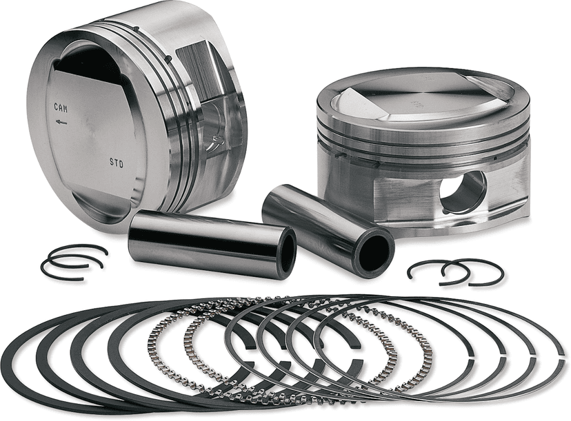 S&S CYCLE 2001-2912 Piston Kit - 106" Stroker - 3.875" +0.020" - 95"-103" Motors