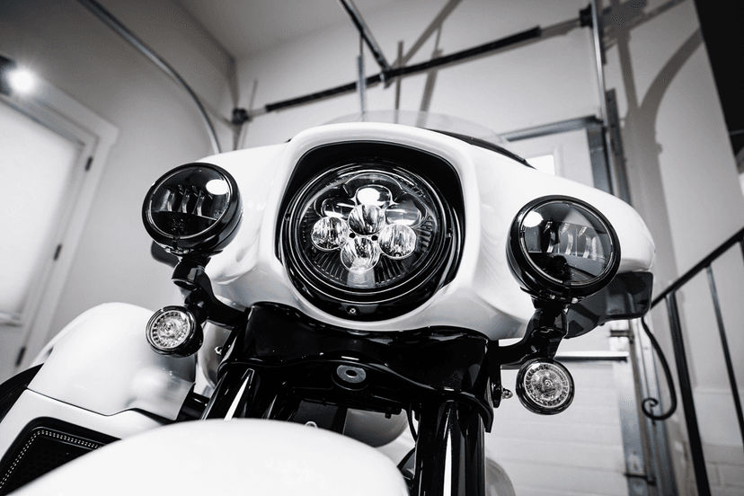 CUSTOM DYNAMICS 2001-2926 Headlight - Shark Demon® - LED - Color Changing — image 4 of 11