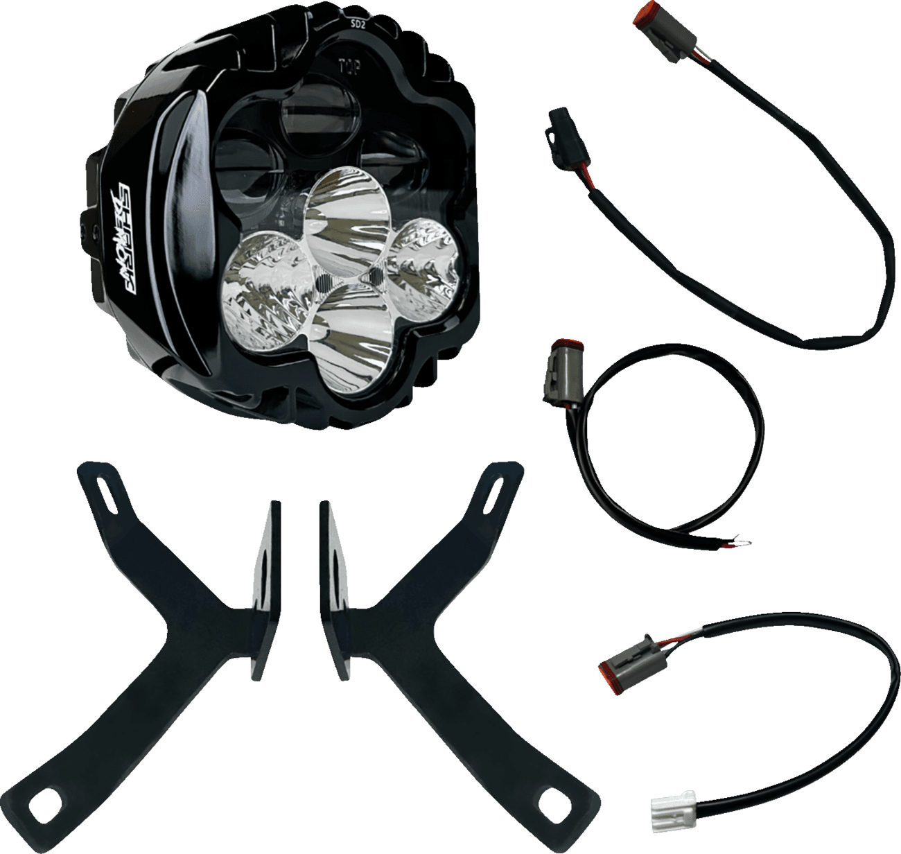 CUSTOM DYNAMICS 2001-2932 Headlight - Shark Demon - for Road Warrior Fairing