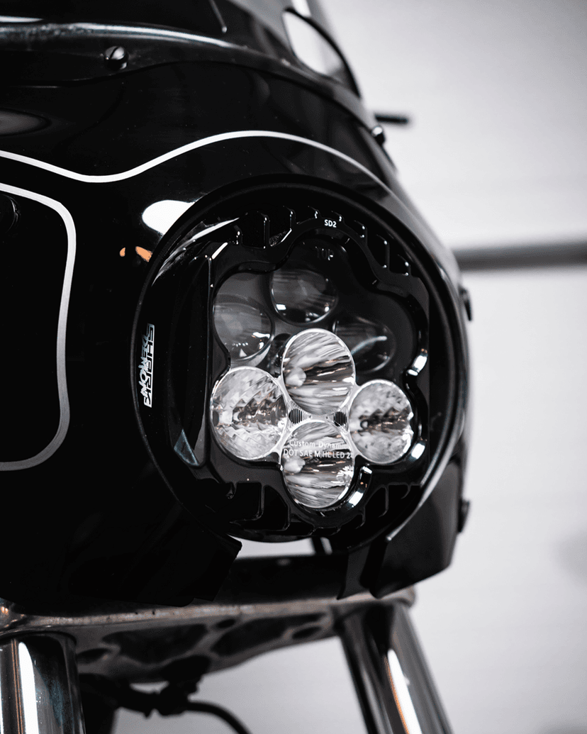 CUSTOM DYNAMICS 2001-2932 Headlight - Shark Demon - for Road Warrior Fairing — image 2 of 3