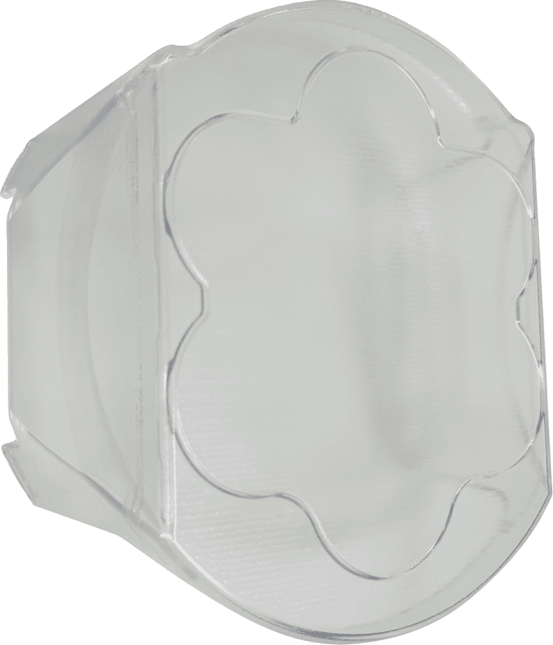 CUSTOM DYNAMICS 2001-3045 Headlight Guard - Shark Demon® 2 - Clear