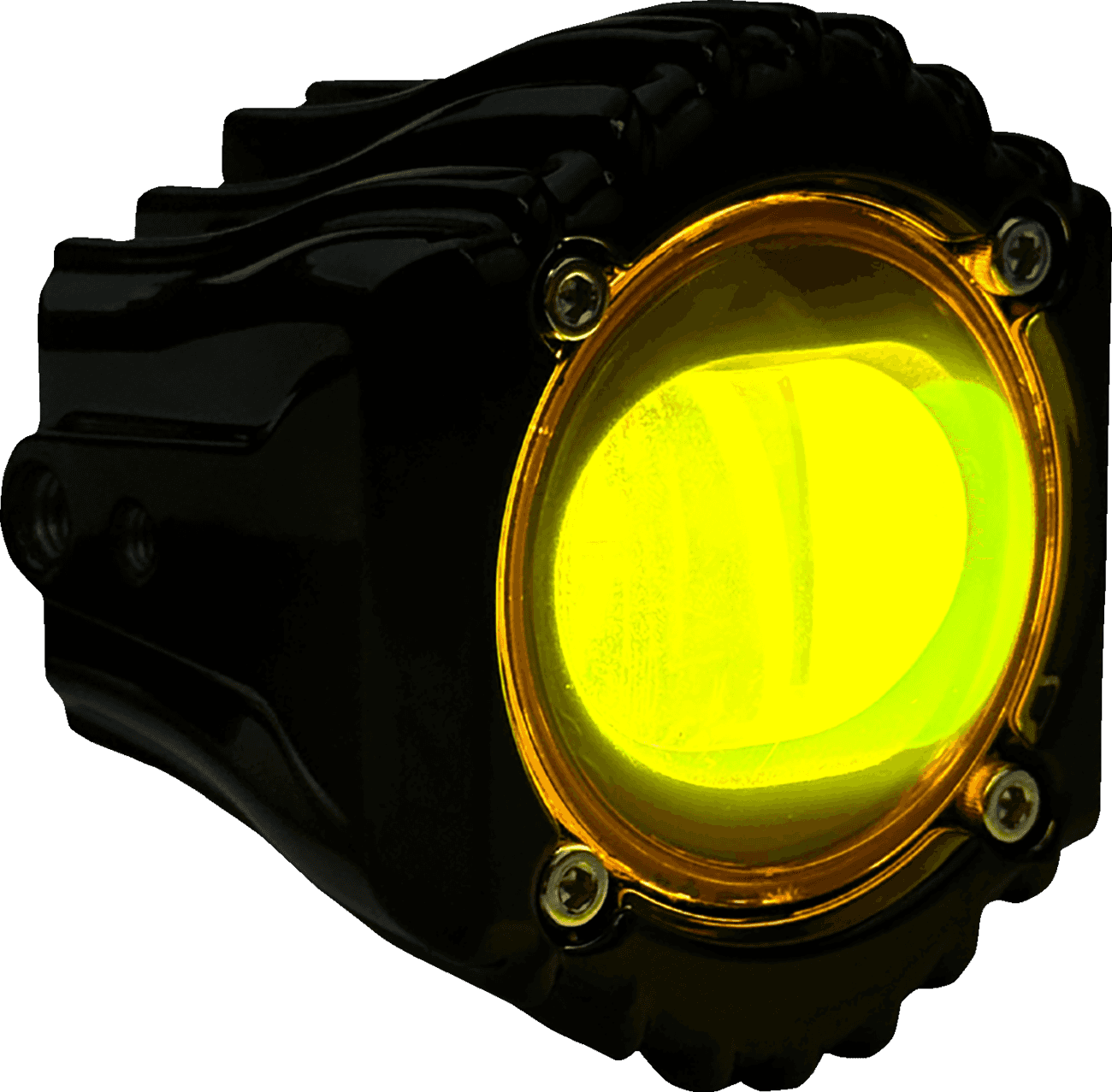 CUSTOM DYNAMICS 2001-3085 Shark Demon® Fog Light - Yellow