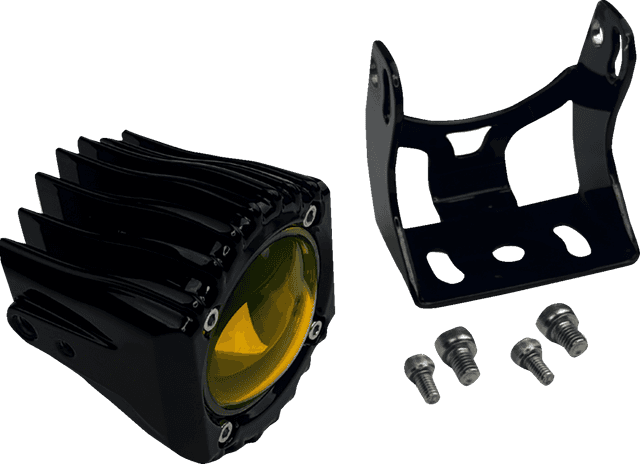CUSTOM DYNAMICS 2001-3085 Shark Demon® Fog Light - Yellow — image 2 of 3