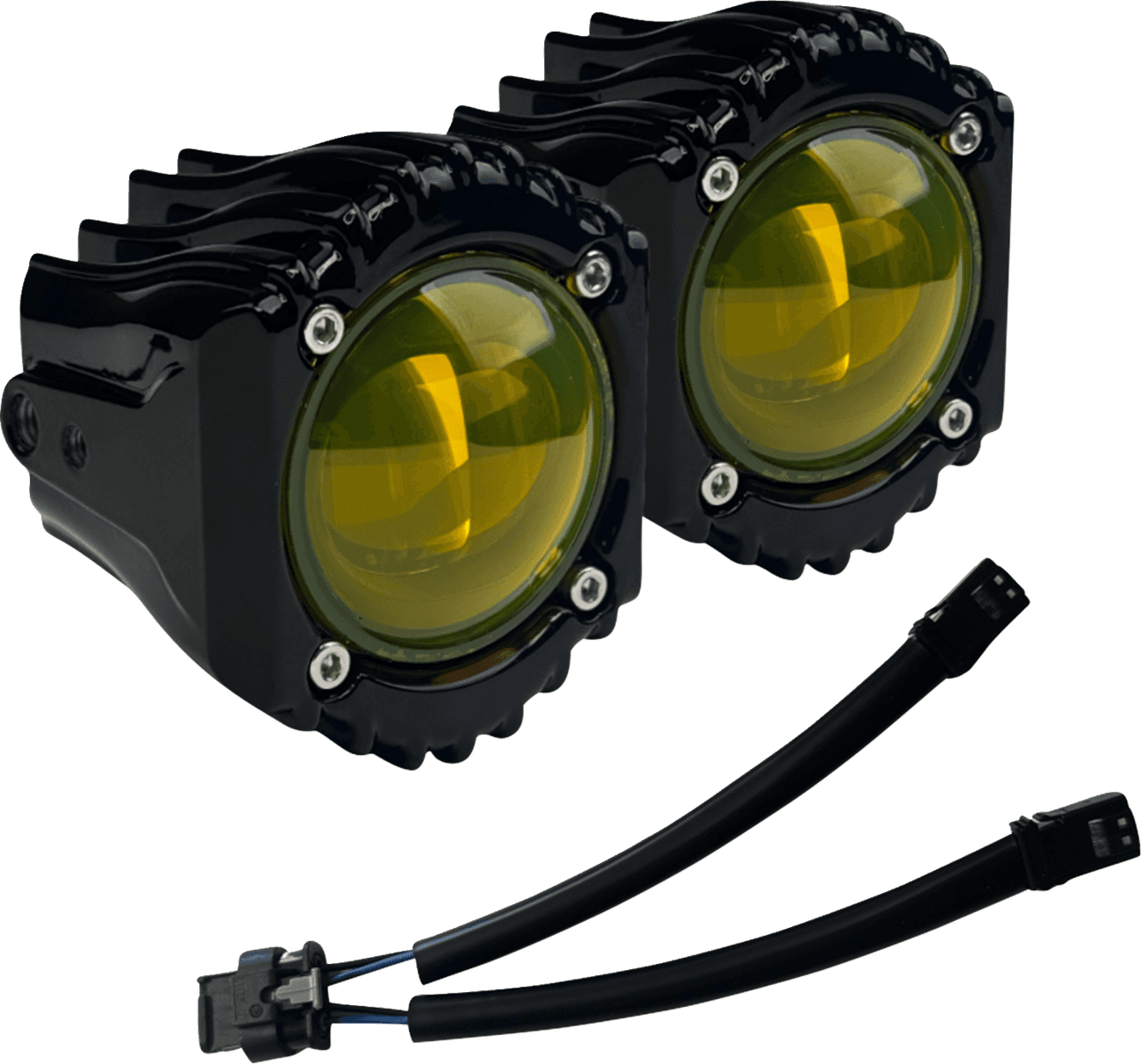 CUSTOM DYNAMICS 2001-3092 Fog Light - Selective Yellow - Harley-Davidson®