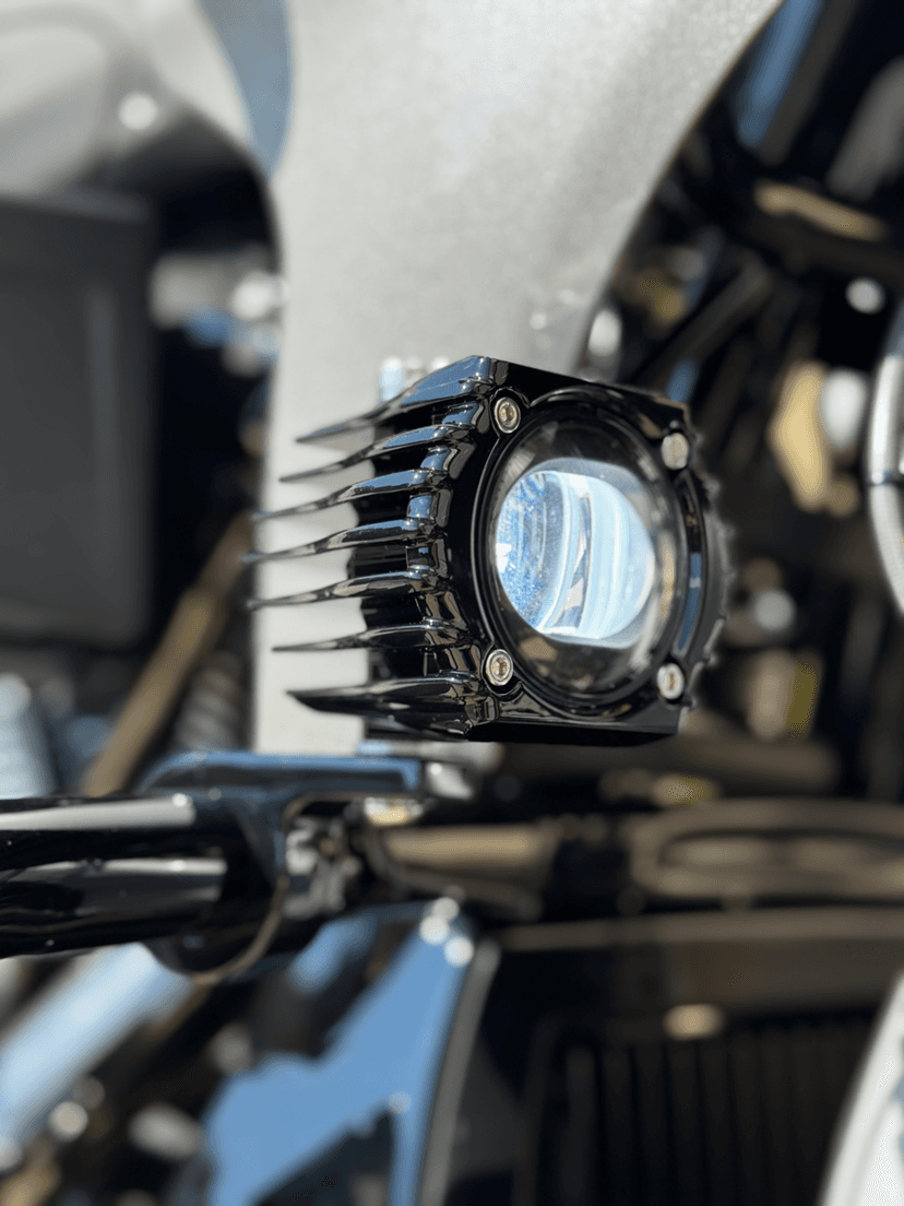 CUSTOM DYNAMICS 2001-3095 Fog Light - White/Clear - Harley-Davidson® — image 2 of 2