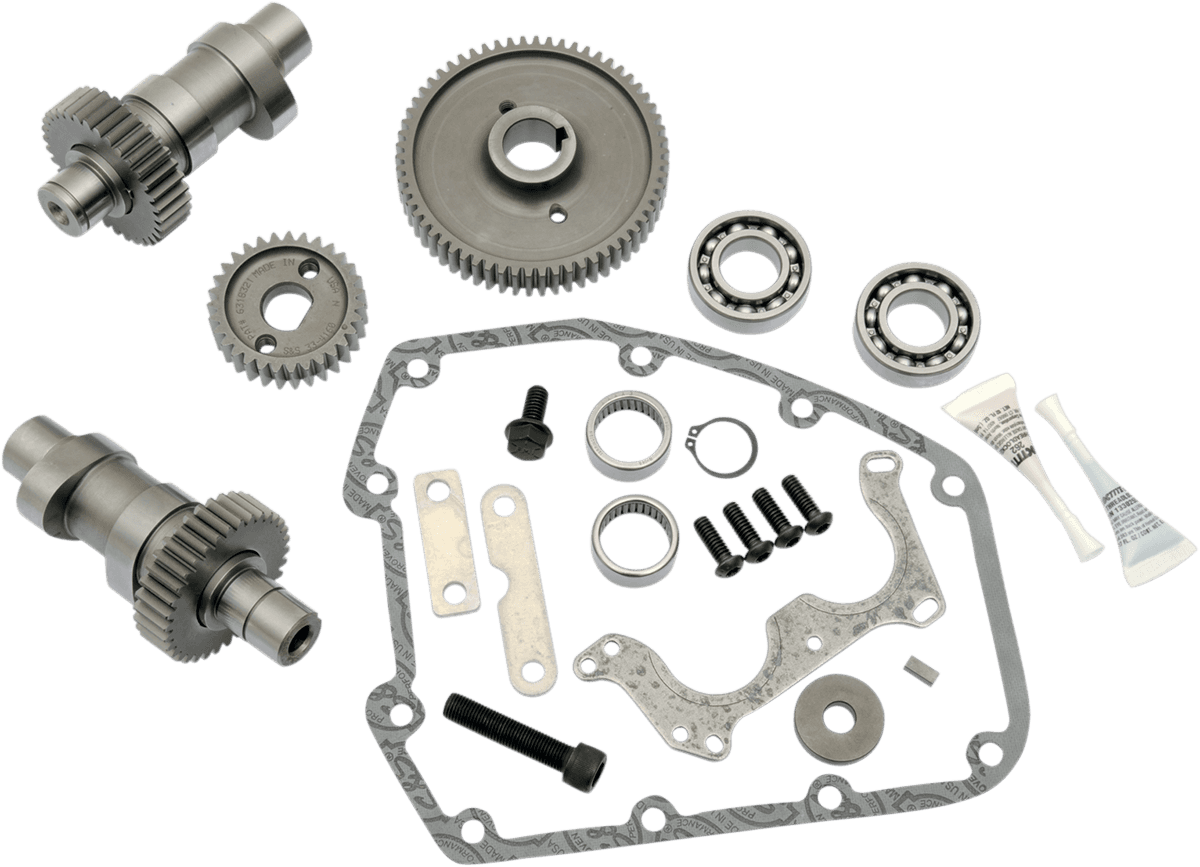 S&S CYCLE 2007-2510 Camshaft Kit - 510G Gear Drive - Twin Cam