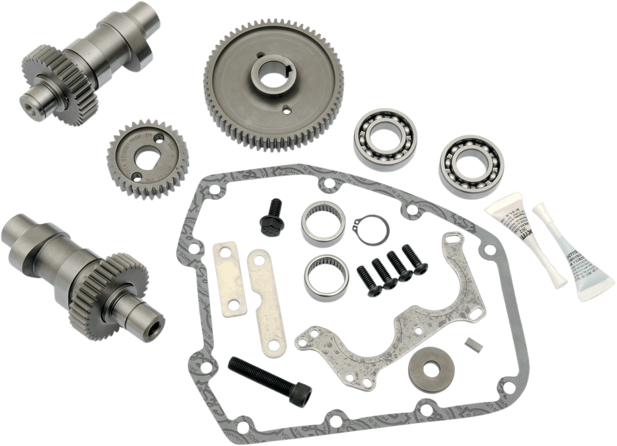 S&S CYCLE 2007-2510 Camshaft Kit - 510G Gear Drive - Twin Cam